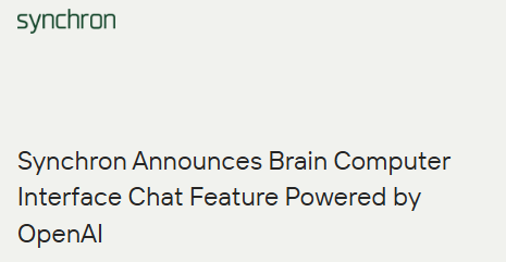 内蒙古期货配资 美国脑机公司开创先河：让OpenAI模型赋予患者交流能力